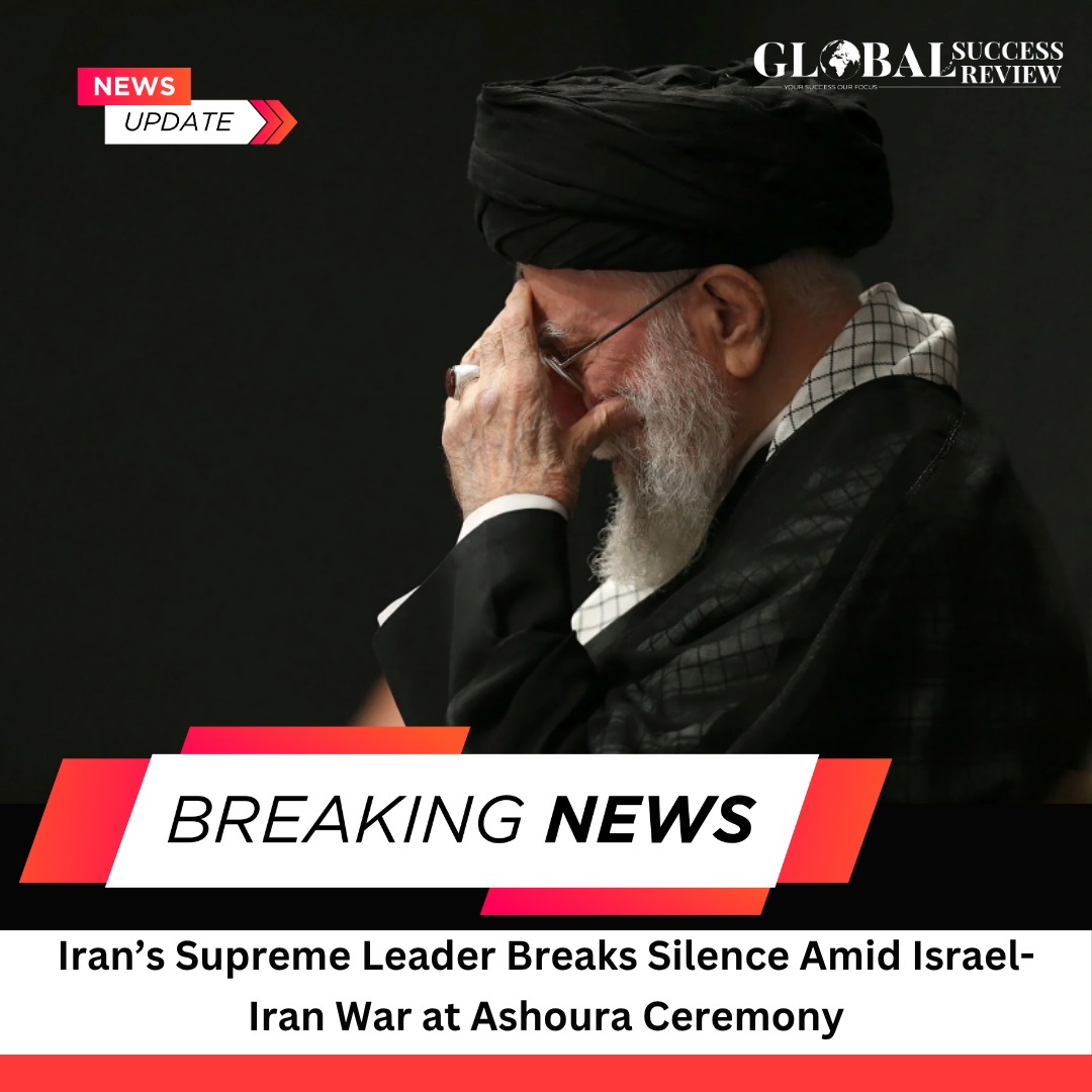 Iran’s Supreme Leader Breaks Silence Amid Israel-Iran War at Ashoura Ceremony