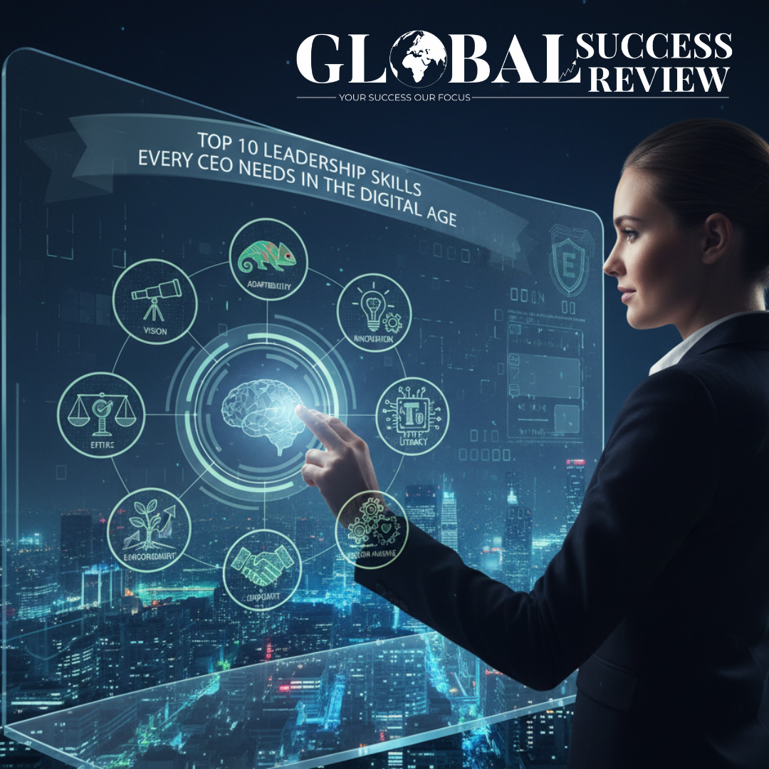 Top 10 Leadership Skills Every CEO Needs in the Digital Age—The Global Success Review Magazine