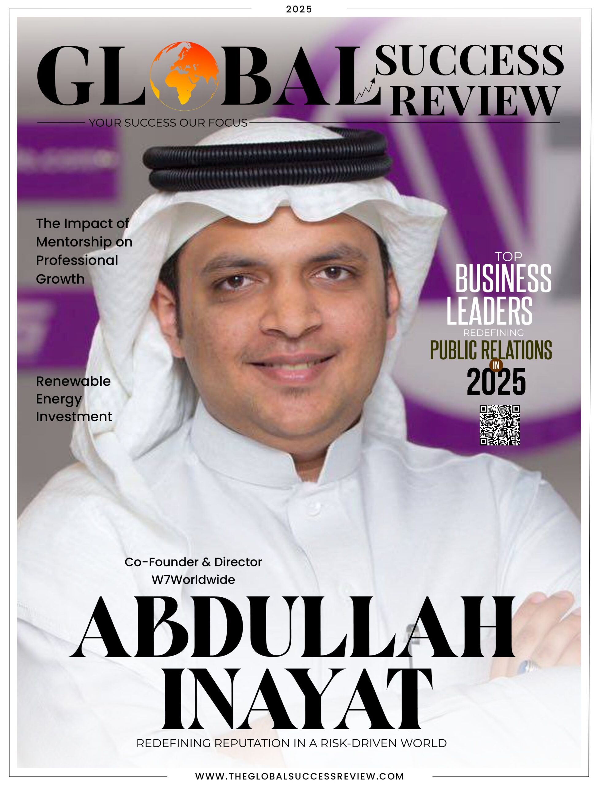 Abdullah Inayat - Top Business Leaders Redefining Public Relations in 2025