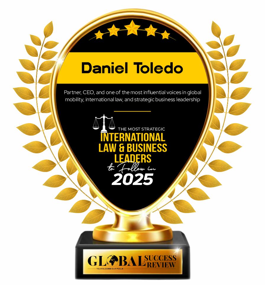 Daniel-Toledo-Trophy_The Global Success Review Magazine