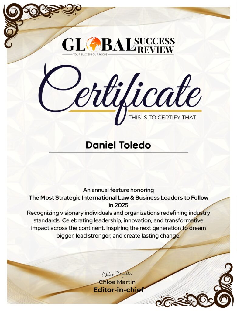 Daniel-Toledo-certificate
