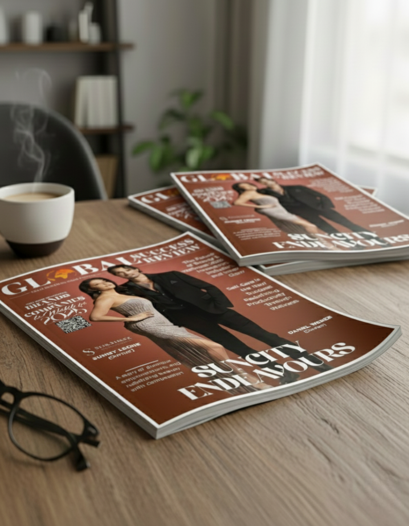 Sunny Leone & Daniel Weber_The Global Success Review Magazine