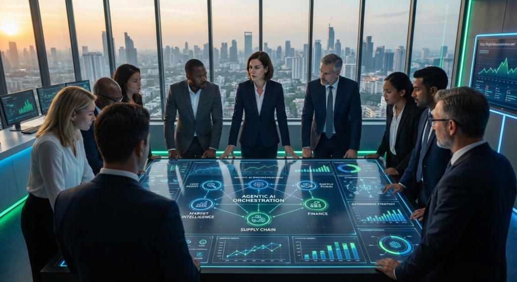 The Rise of Agentic AI, How CEOs Move Beyond Chatbots to Autonomous Strategy_The global success review magazine