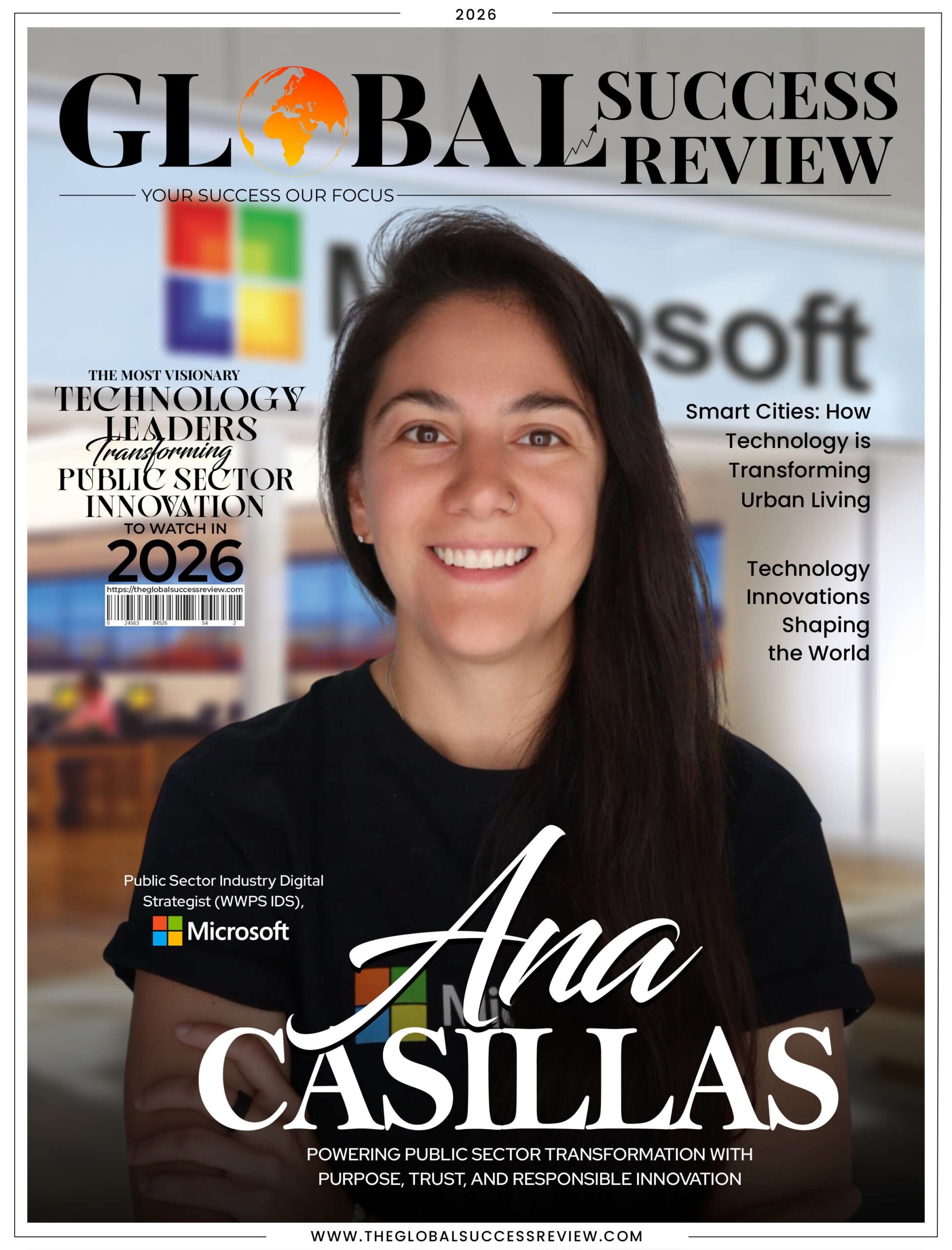 Ana Casillas cover page_the global success review magazine