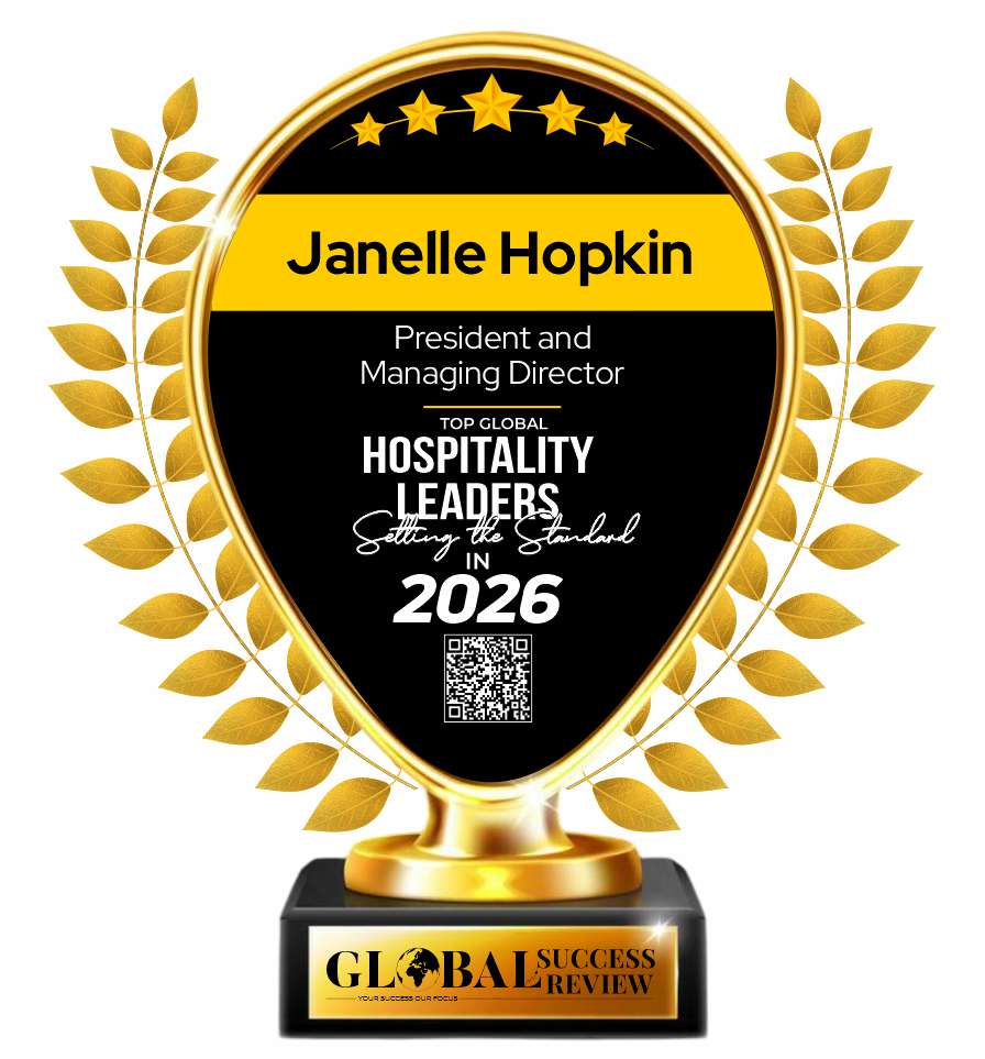 Janelle Hopkin Trophy_Janelle Hopkin Web Image_The Global Success Review Magazine