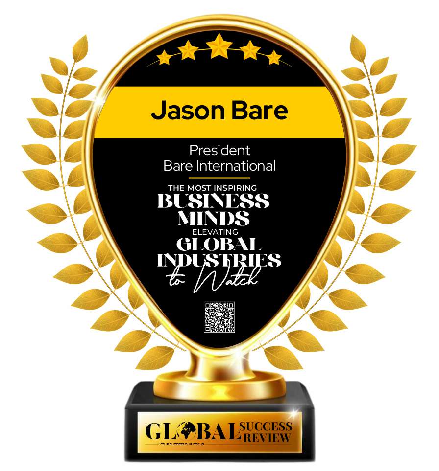 Jason Bare Trophy_the global success review magazine