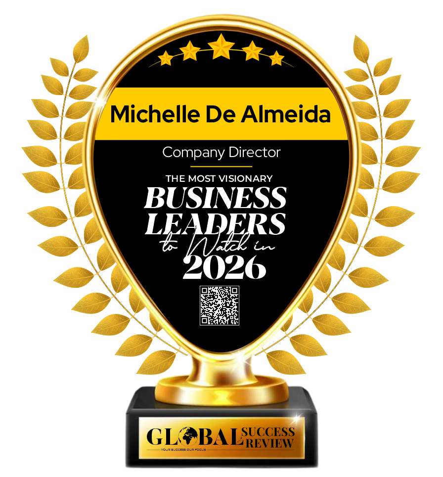 Michelle De Almeida Trophy_the global success review magazine