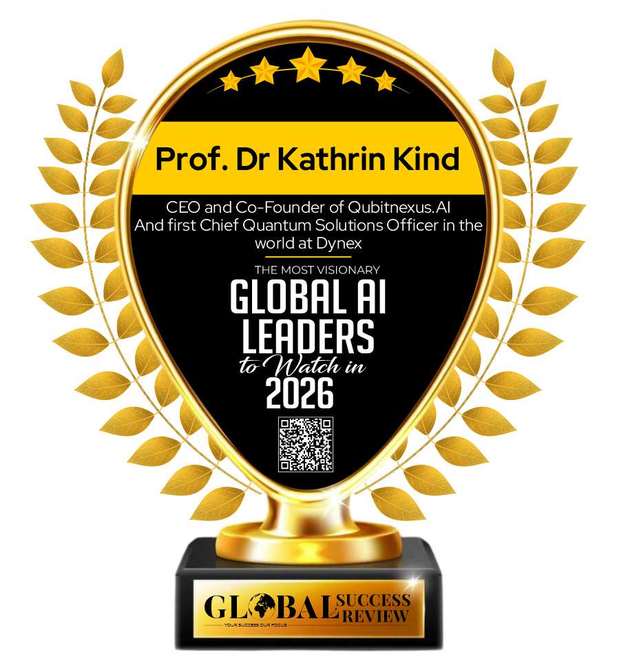 Prof. Dr Kathrin Kind Trophy_The Global Success Review Magazine