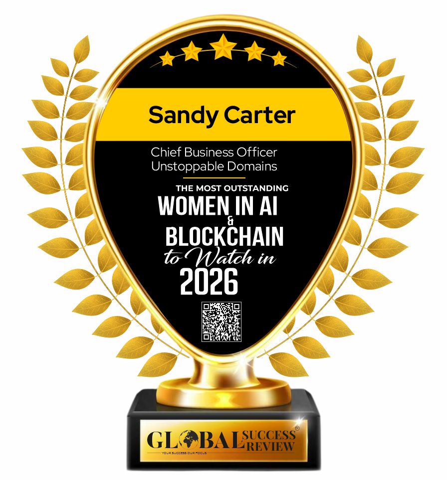 Sandy Carter Trophy_the global success review magazine