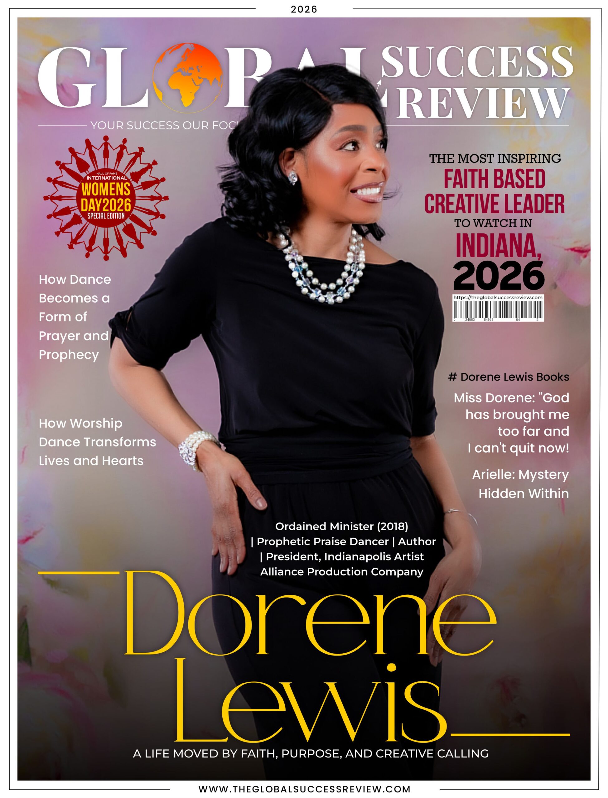 Dorene Lewis Cover Page_The Global Success Review Magazine