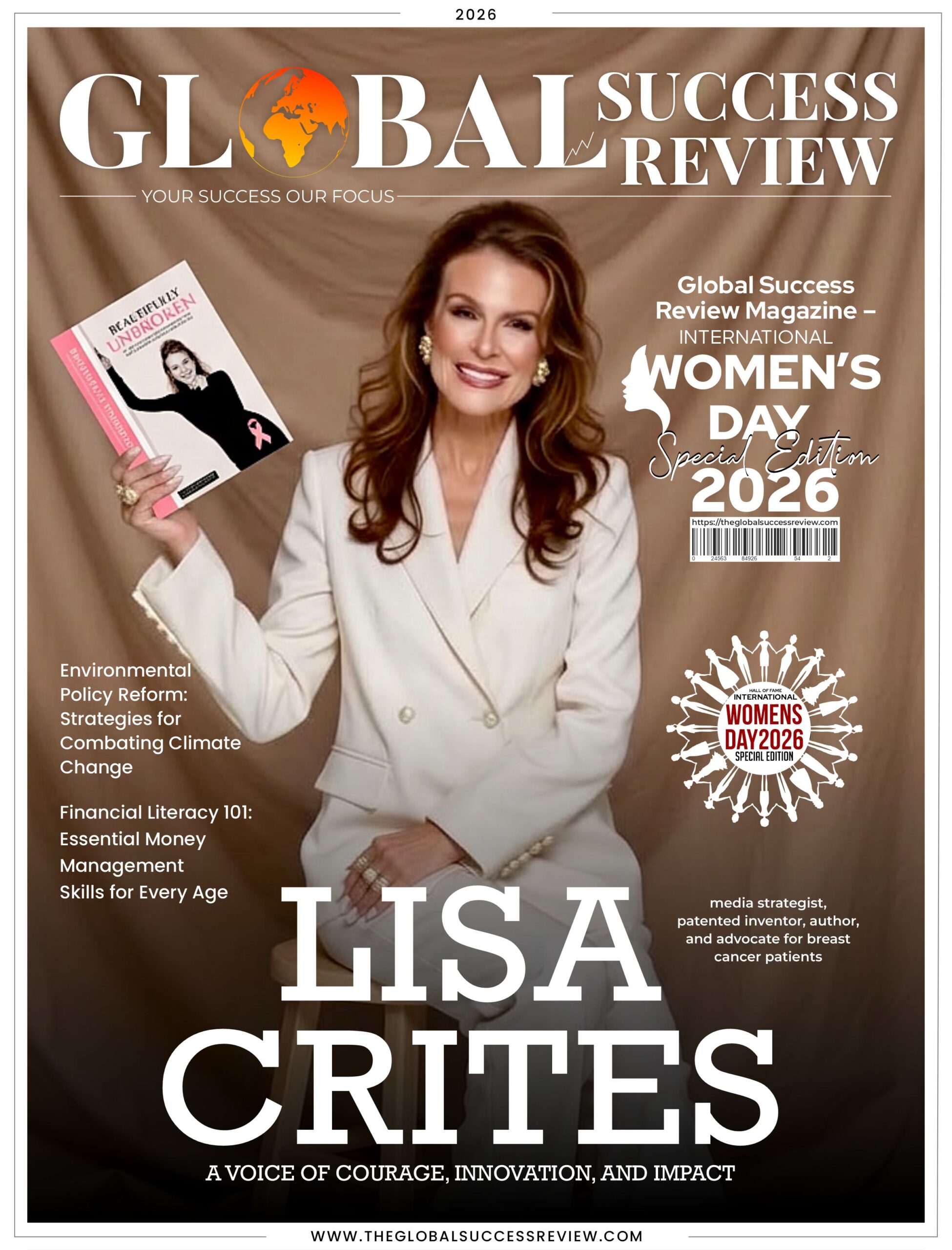 Lisa Crites Cover Page The Global Success Review Magazine
