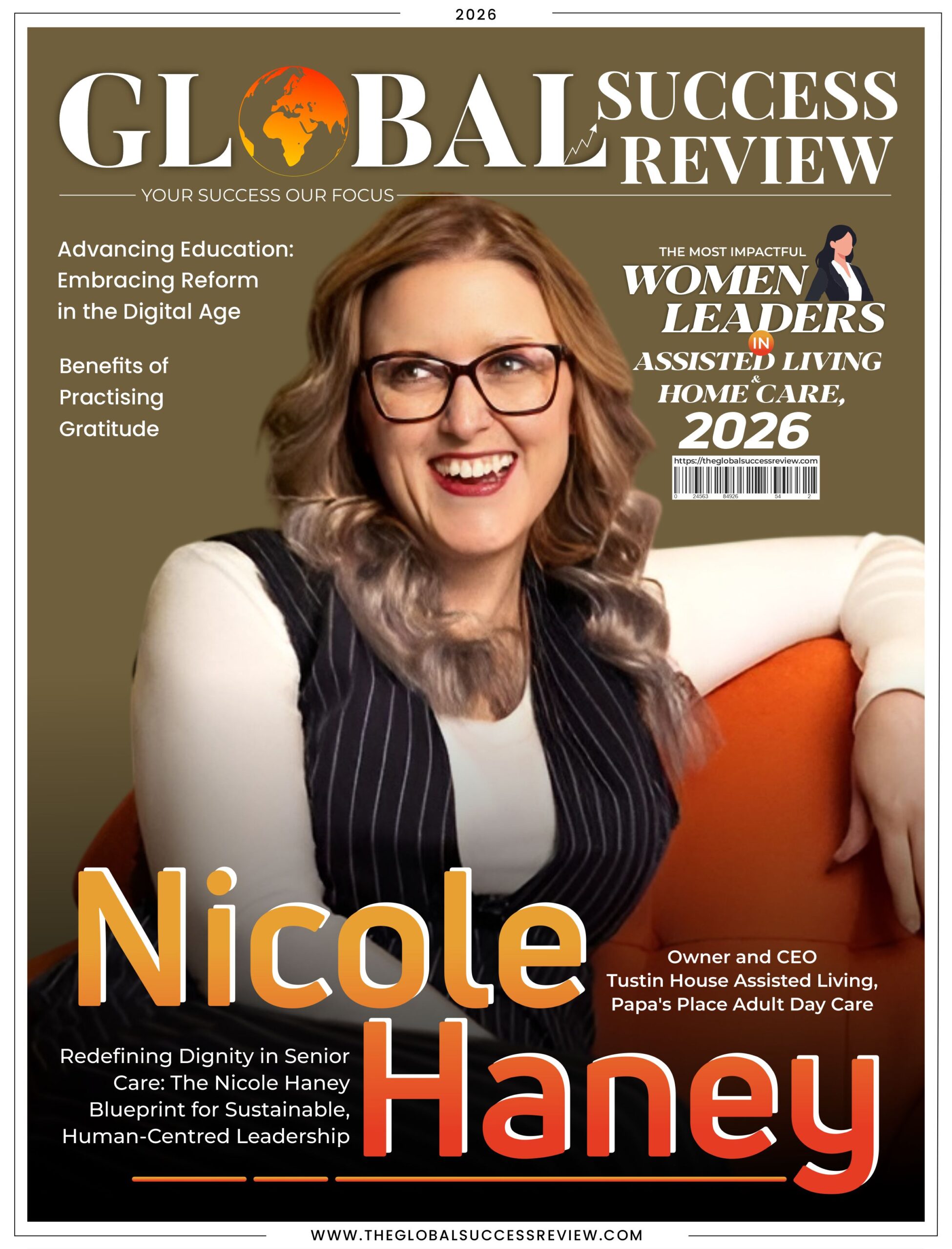 Nicole Haney Cover Page_The Global Success Review Magazine