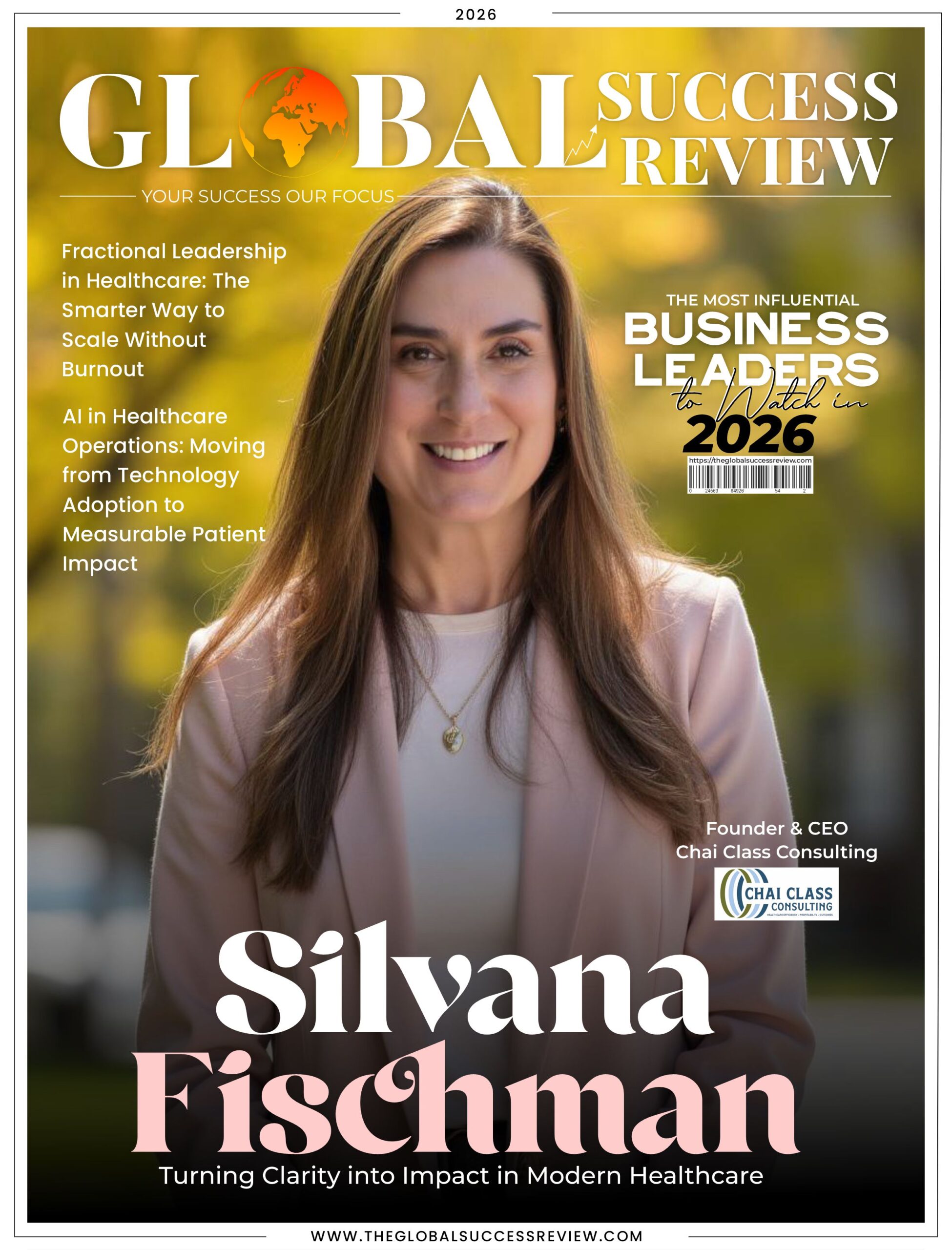 Silvana Fischman Cover Page_the global success review magazine