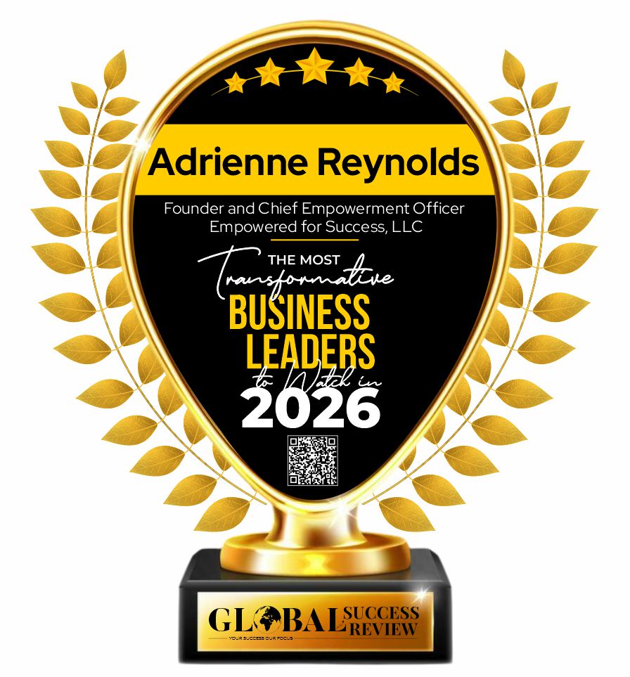 Adrienne Reynolds Trophy_The Global Success Review Magazine