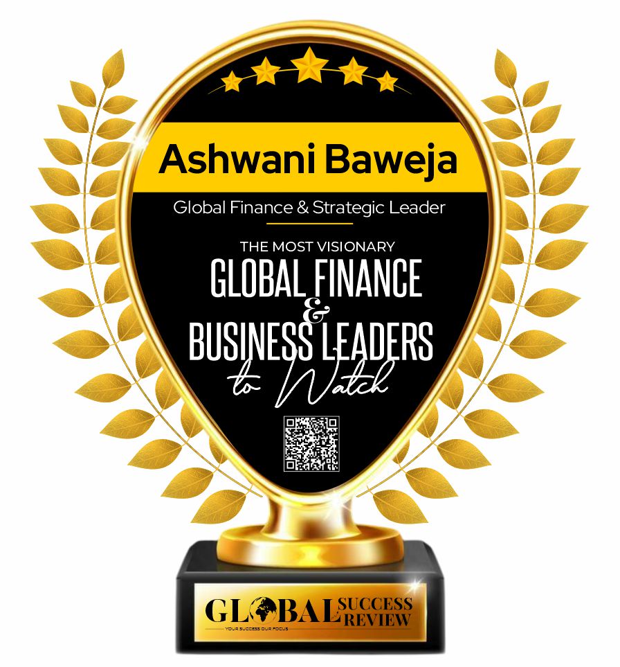 Ashwani Baweja Trophy The Global Success Review Magazine