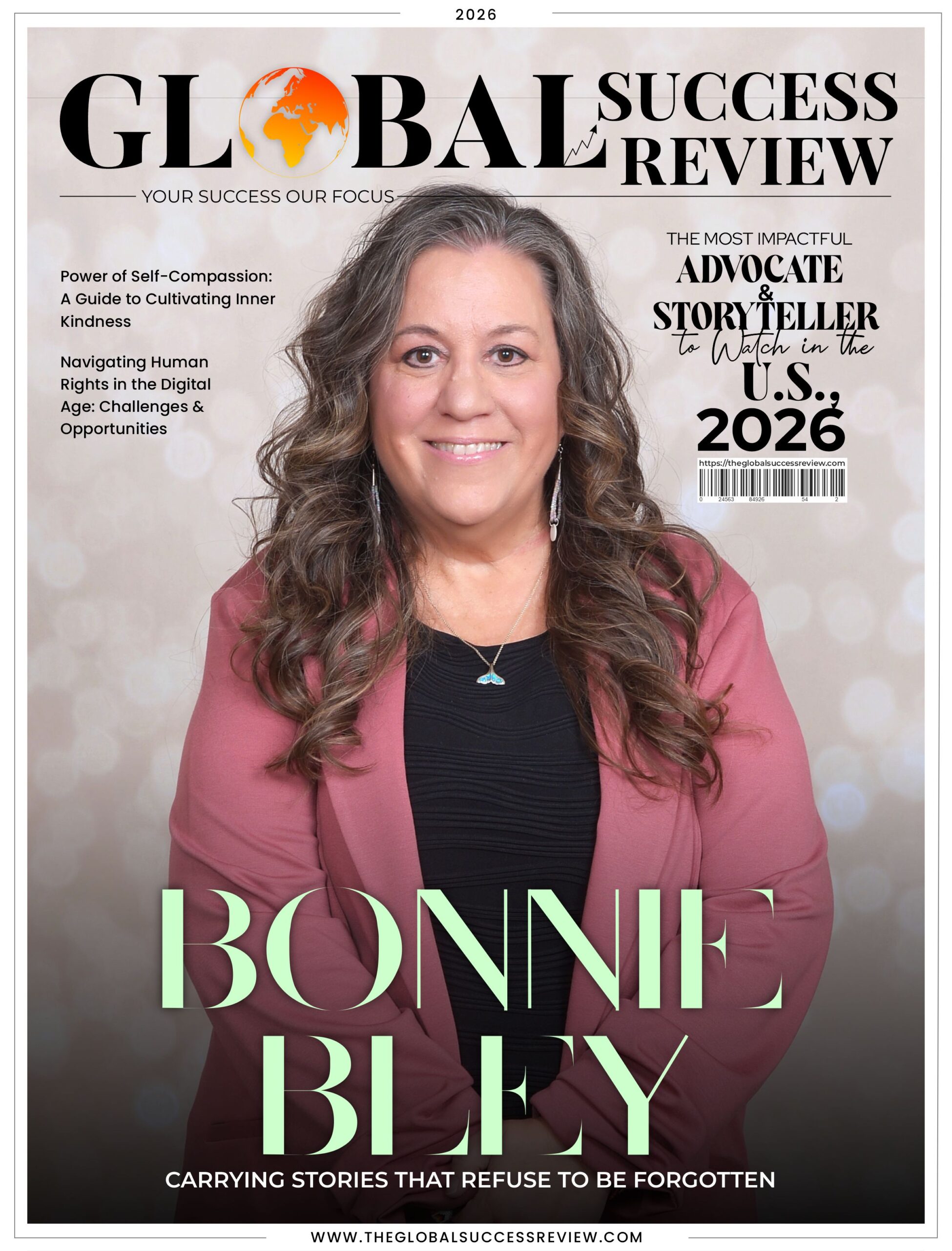 Bonnie Bley Cover Page The Global Success Review Magazine