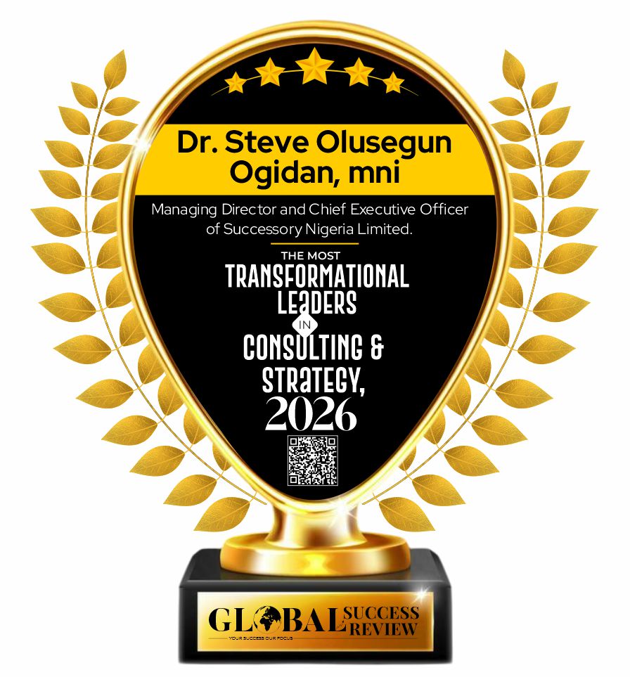 Dr. Steve Olusegun Ogidan, mni Trophy_The Global Success Review Magazine