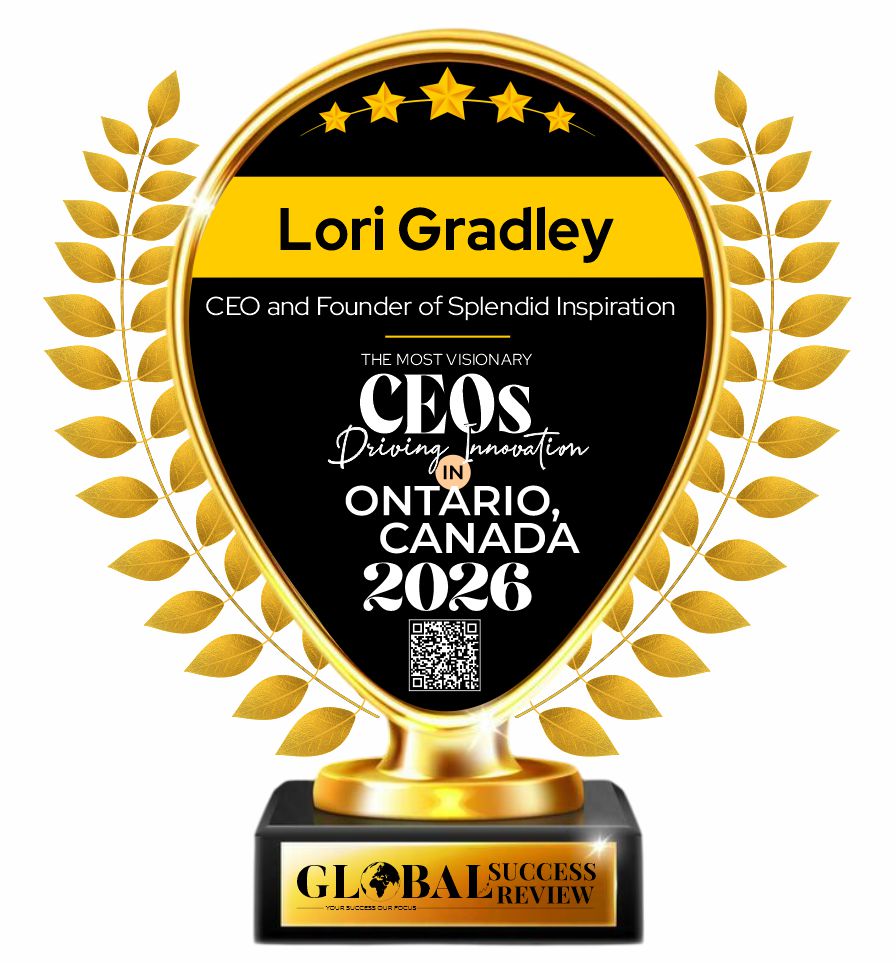 Lori Gradley Trophy The Global Success Review Magazine