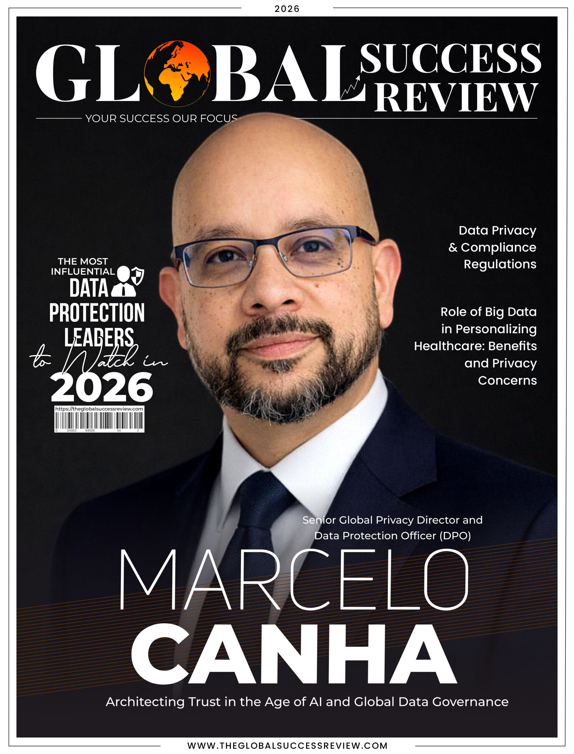 Marcelo Canha Cover Page The Global Success Review Magazine