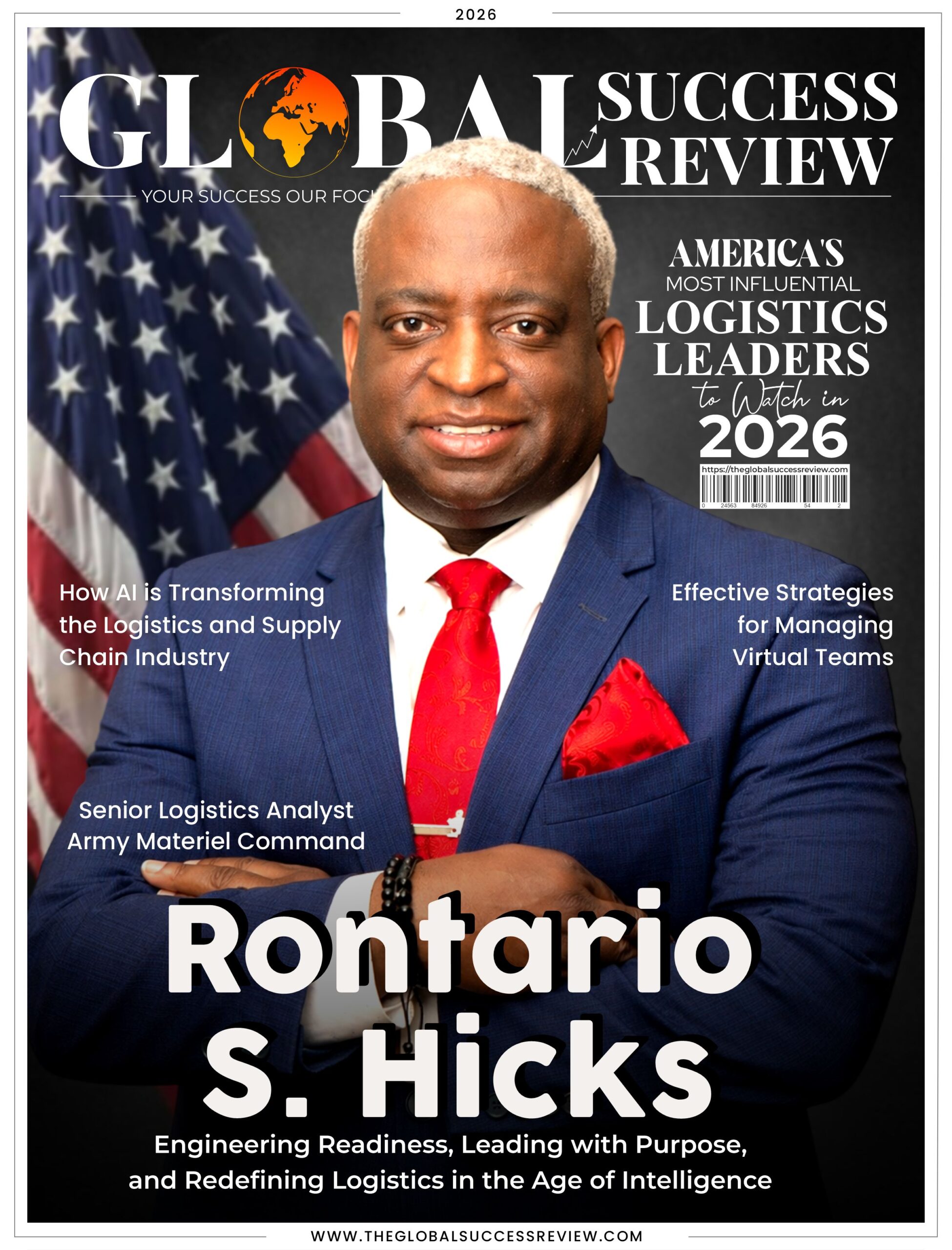 Rontario Hicks Cover Page_The Global Success Review Magazine