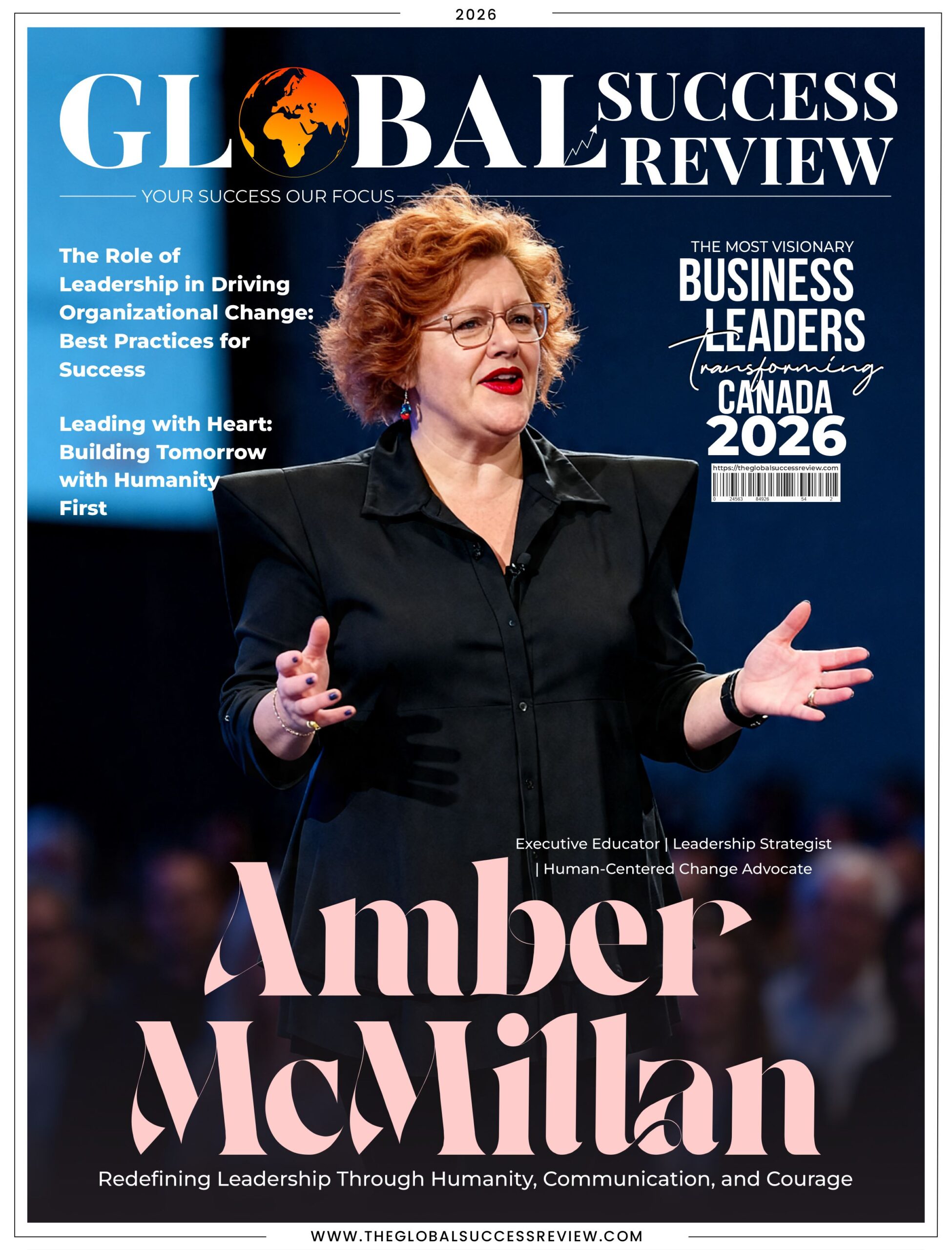 Amber McMillan Cover Page_The Global Success Review Magazine