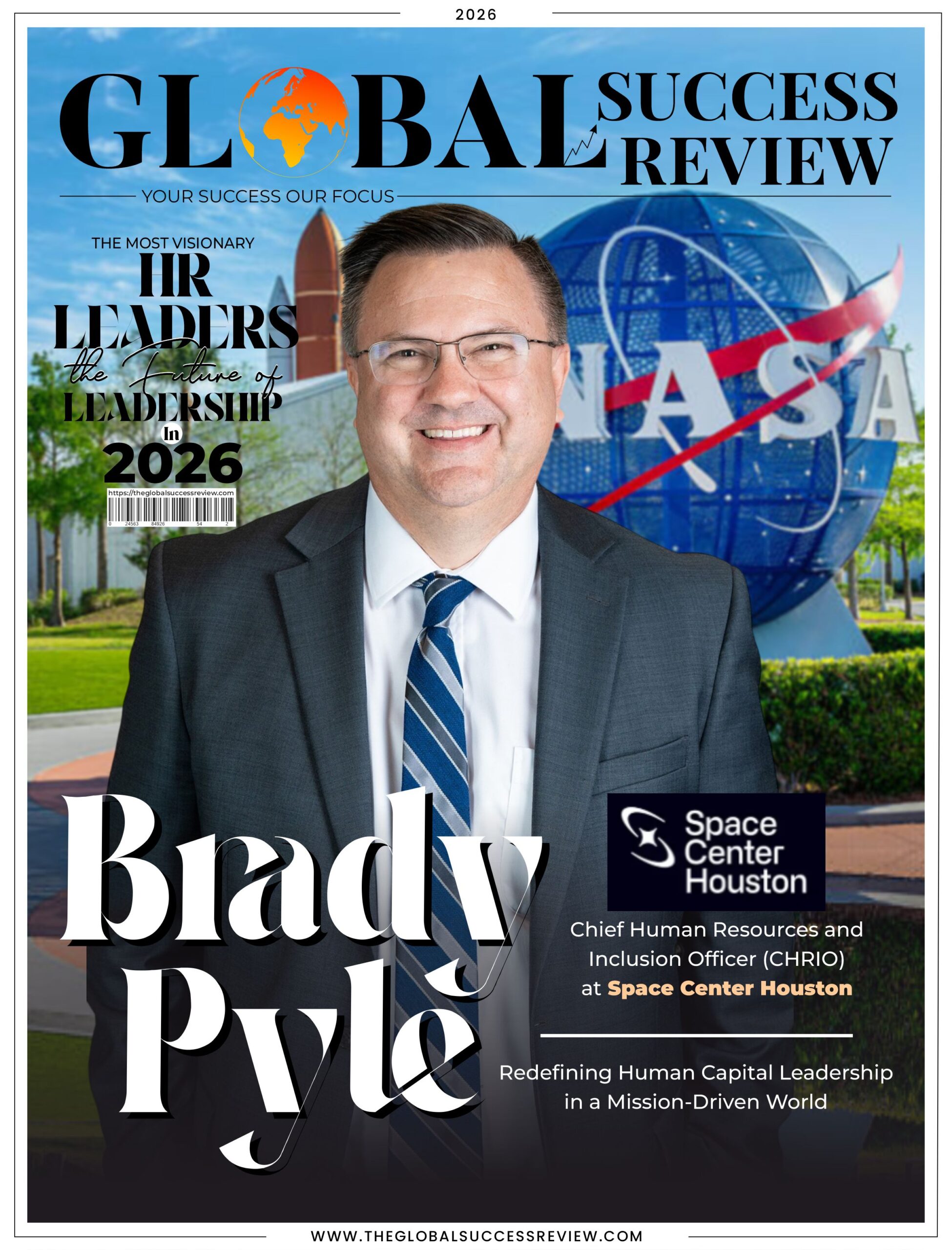 Brady Pyle Cover Page_The Global Success Review Magazine