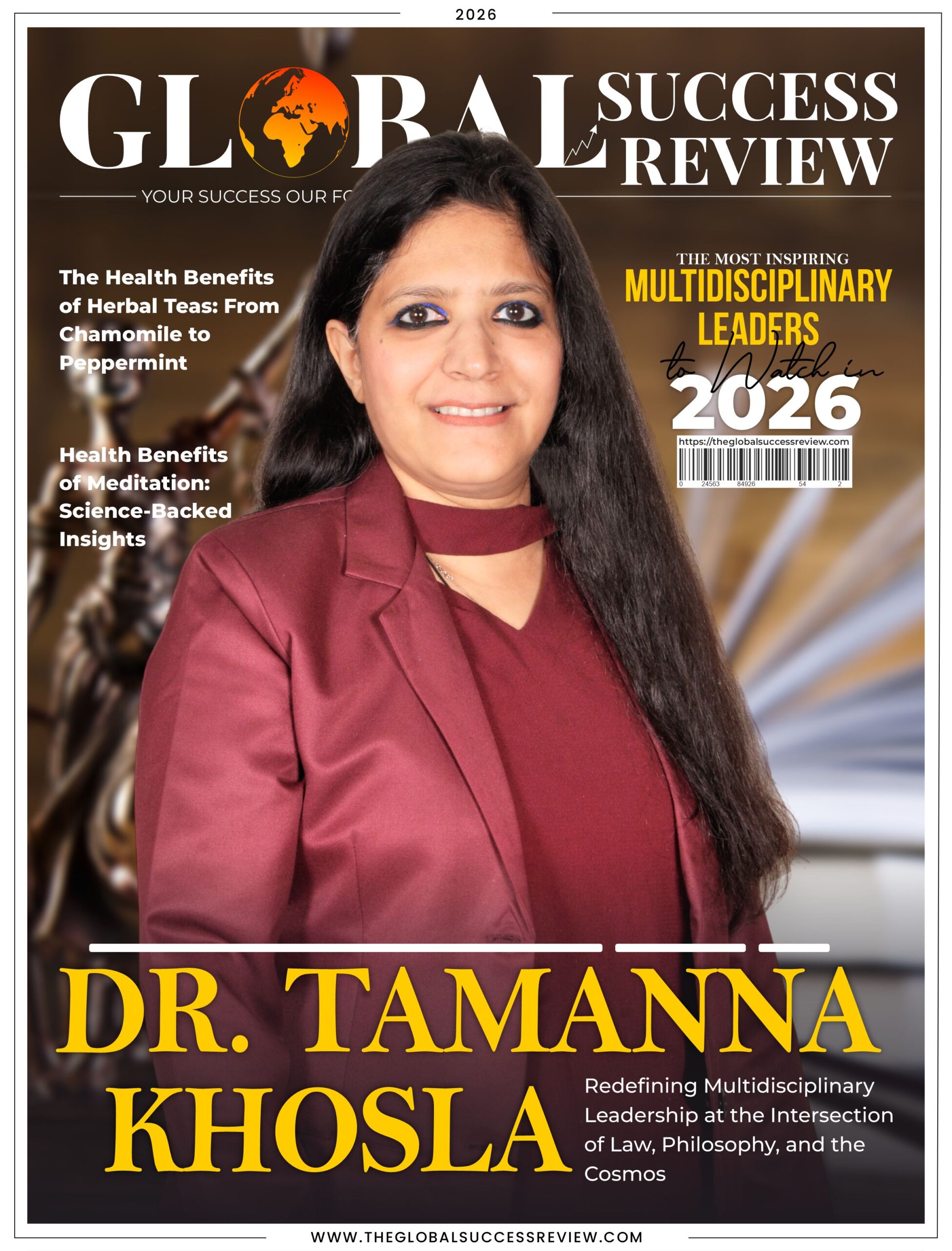 Dr. Tamanna Khosla Cover Page_The Global Success Review Magazine