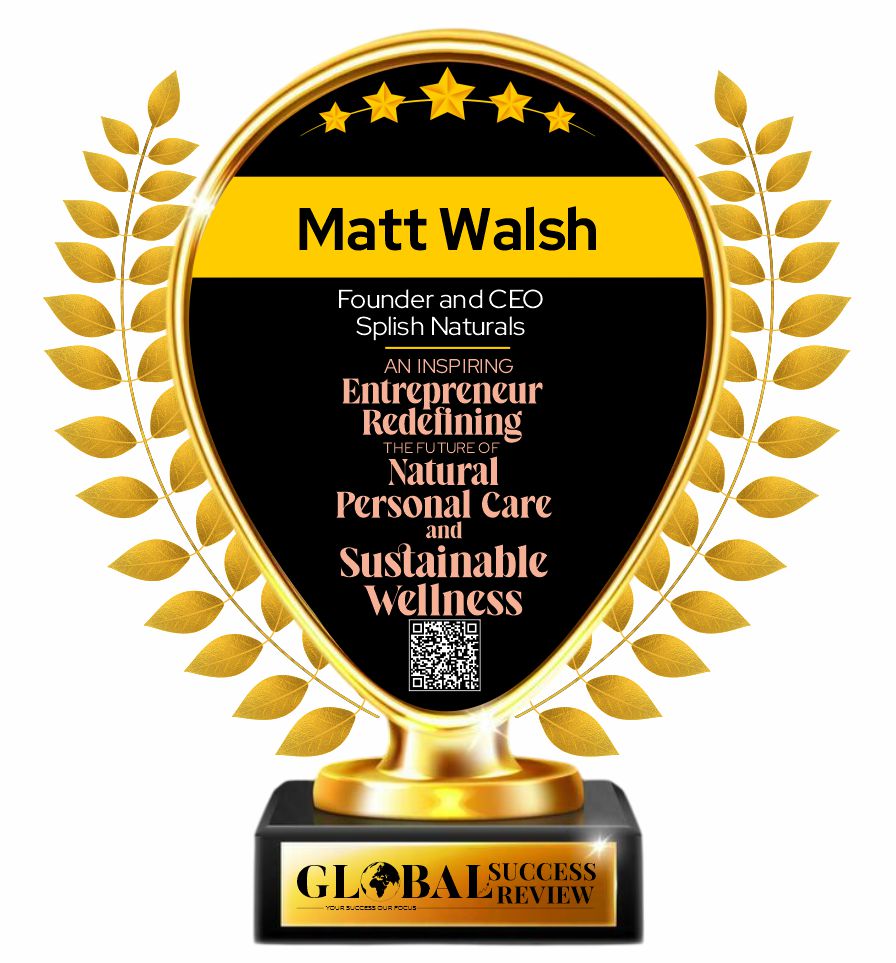 Matt Walsh Trophy_The Global Success Review Magazine