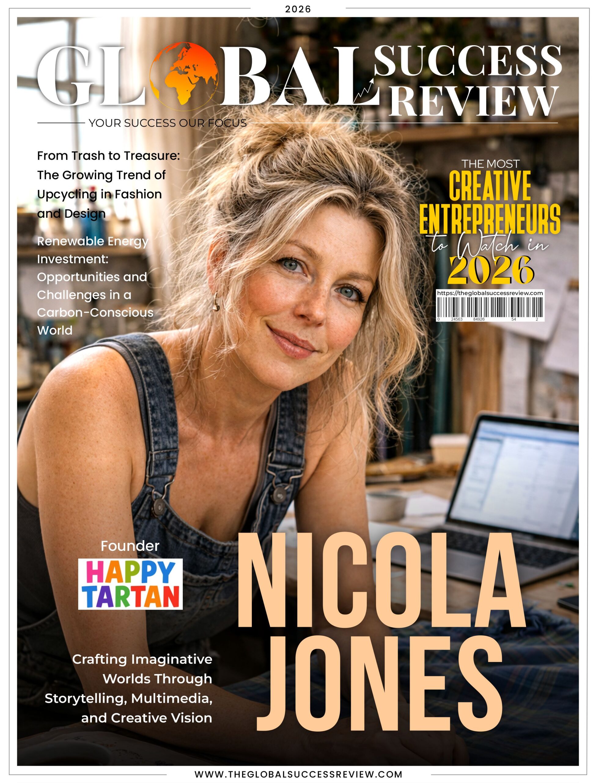 Nicola Jones Cover Page_The Global Success Review Magazine