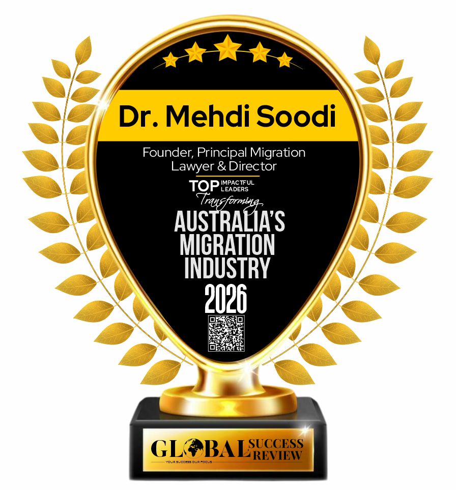Dr. Mehdi Soodi Trophy_The Global Success Review Magazine