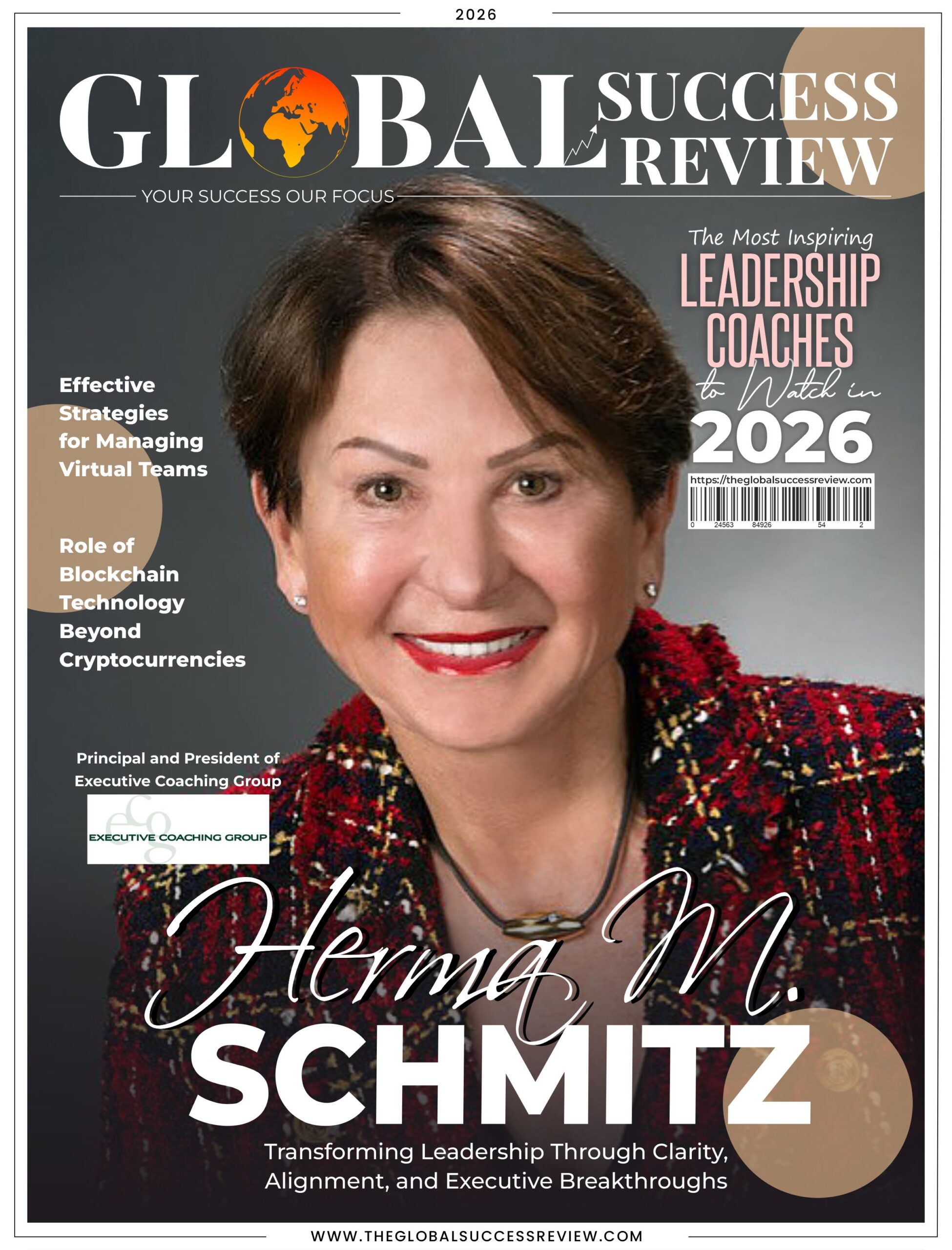 Herma M. Schmitz Cover Page_The Global Success Review Magazine