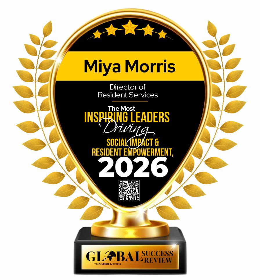Miya Morris Trophy_The Global Success Review Magazine