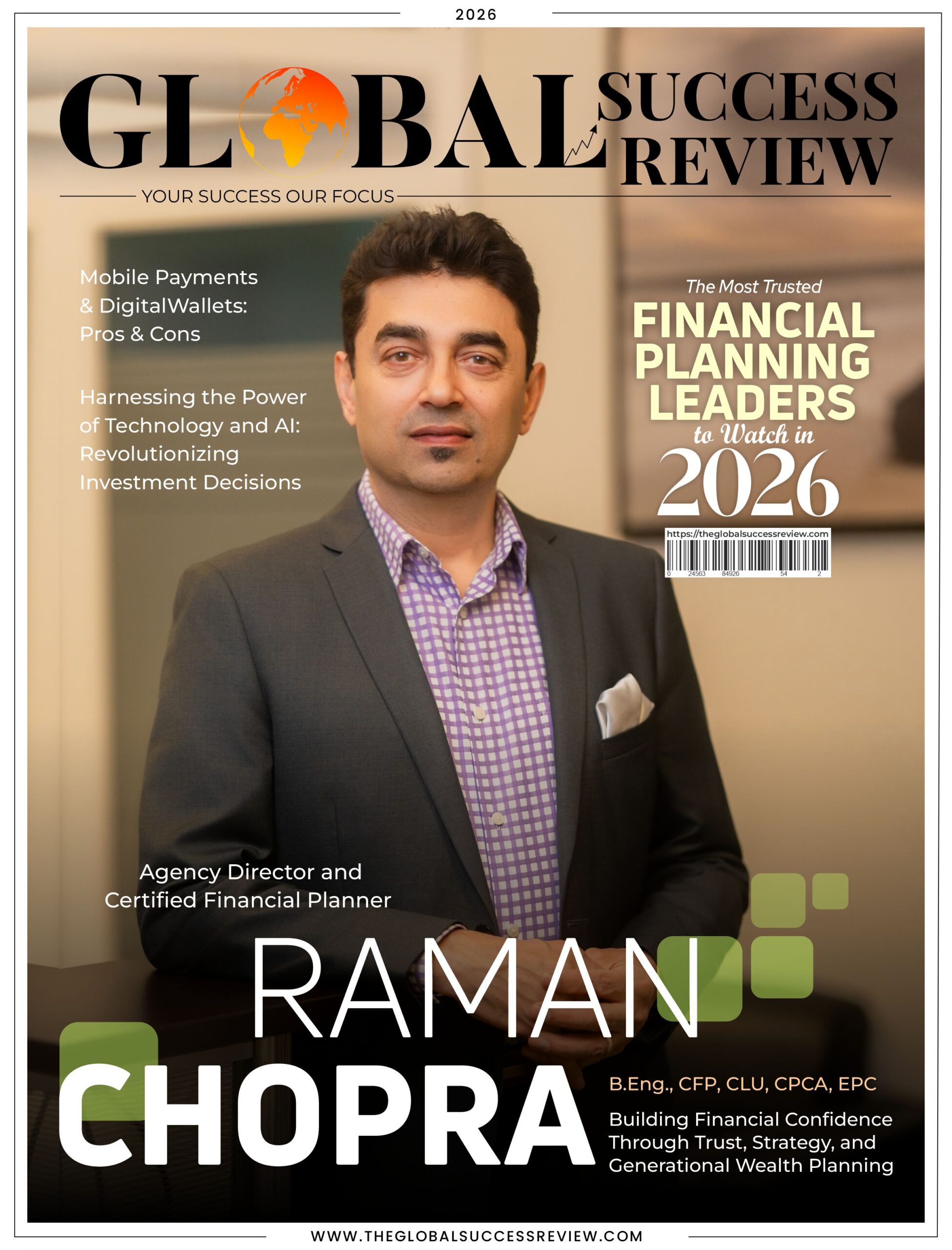 Raman Chopra Cover Page_The Global Success Review Magazine