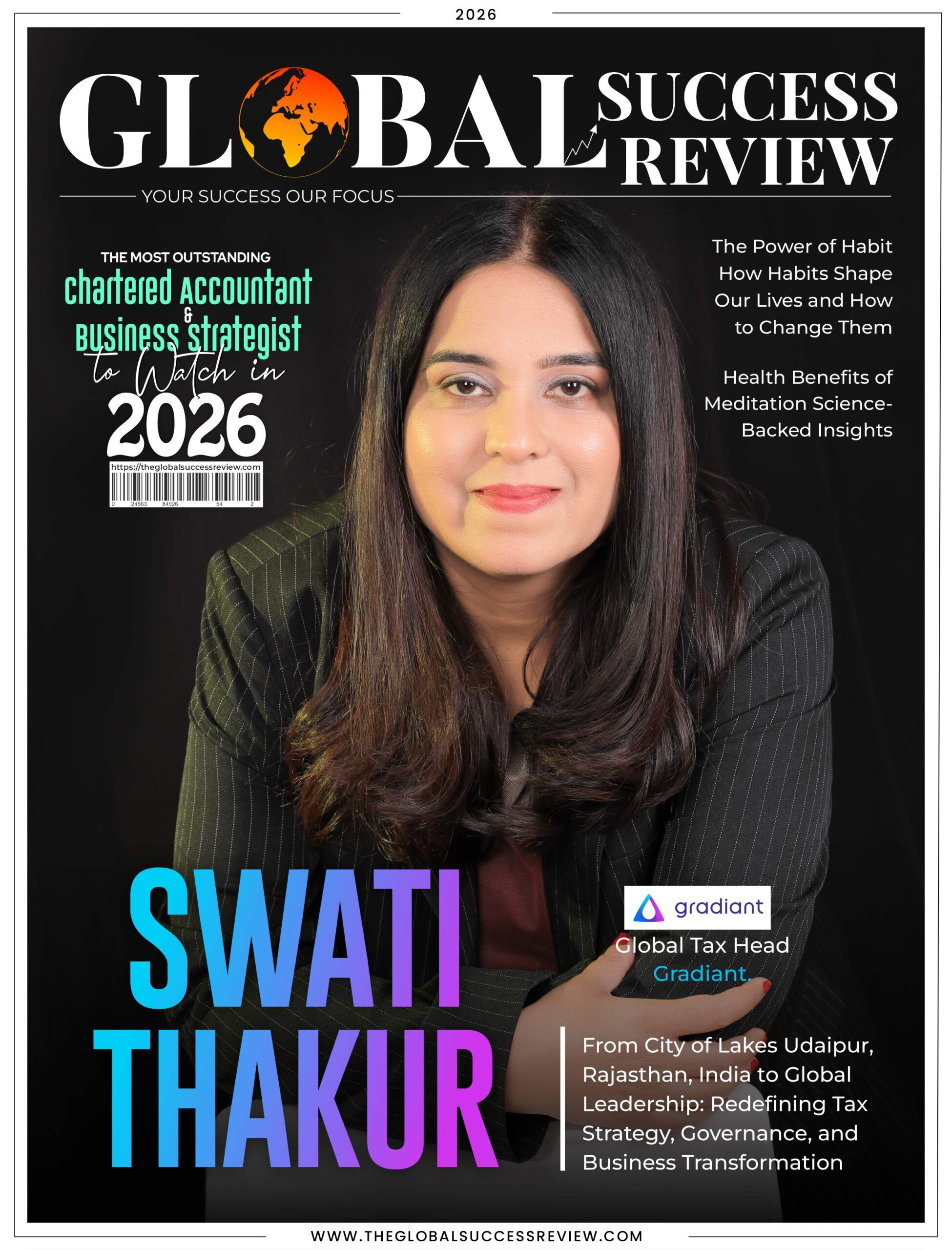 Swati Thakur Cover Page_The Global Success Review Magazine
