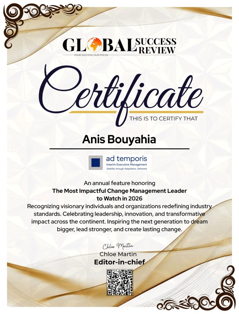 Anis Bouyahia certificate_The Global Success Review Magazine