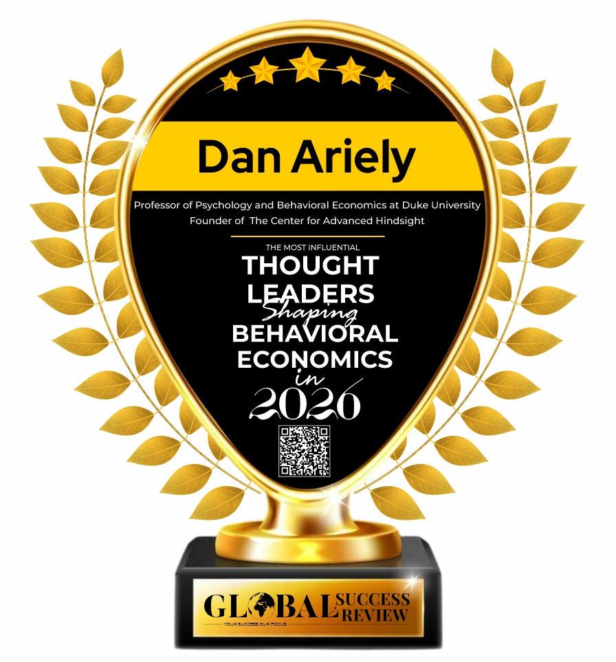 Dan Ariely Trophy_The Global Success Review Magazine