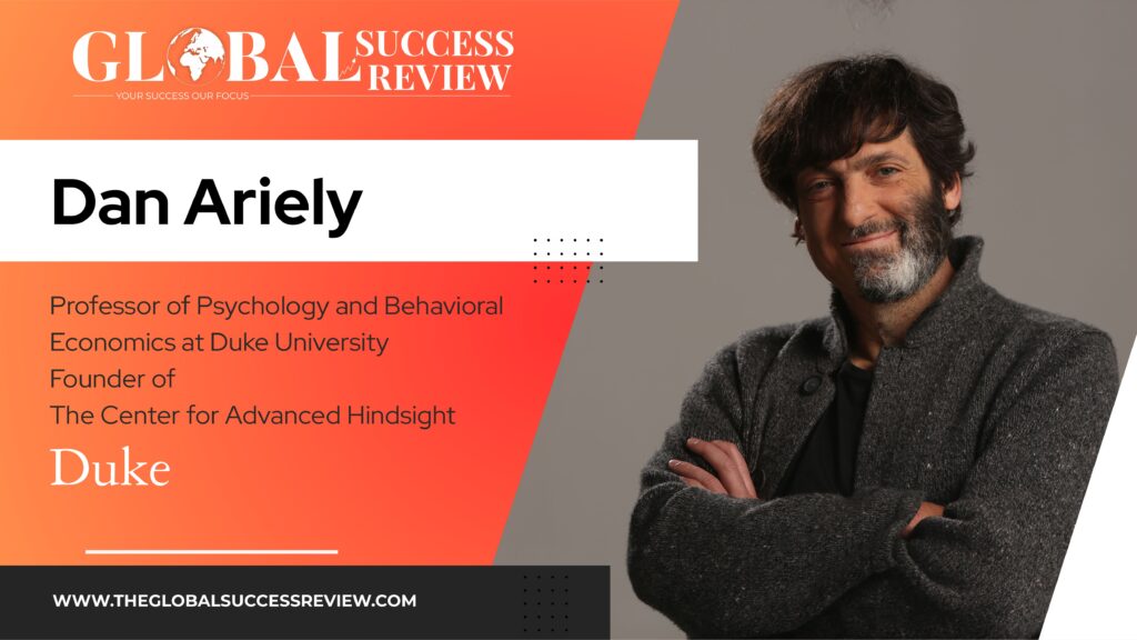 Dan Ariely Web Image_The Global Success Review Magazine