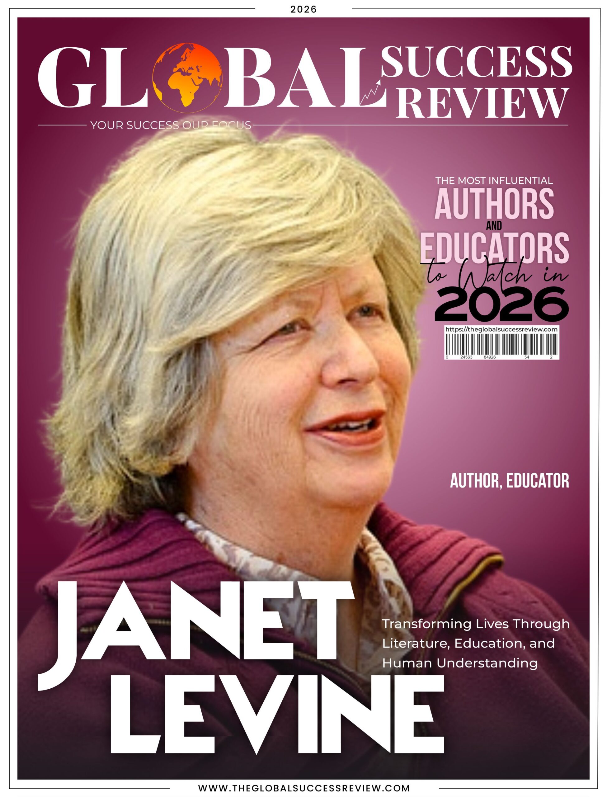 Janet Levine Cover Page_The Global Success Review Magazine