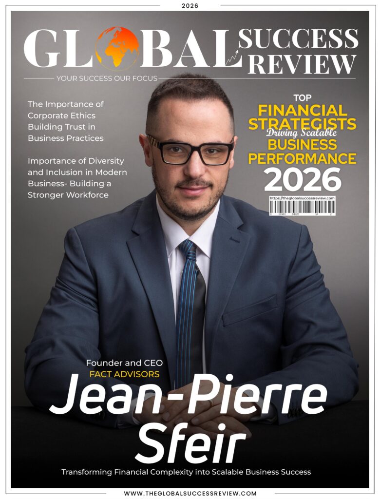 Jean-Pierre Sfeir Cover Page_The Global Success Review Magazine