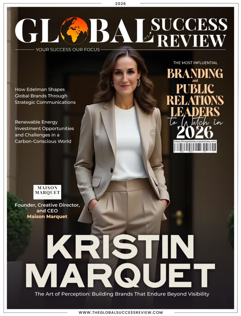 Kristin Marquet Cover Page_The Global Success Review Magazine