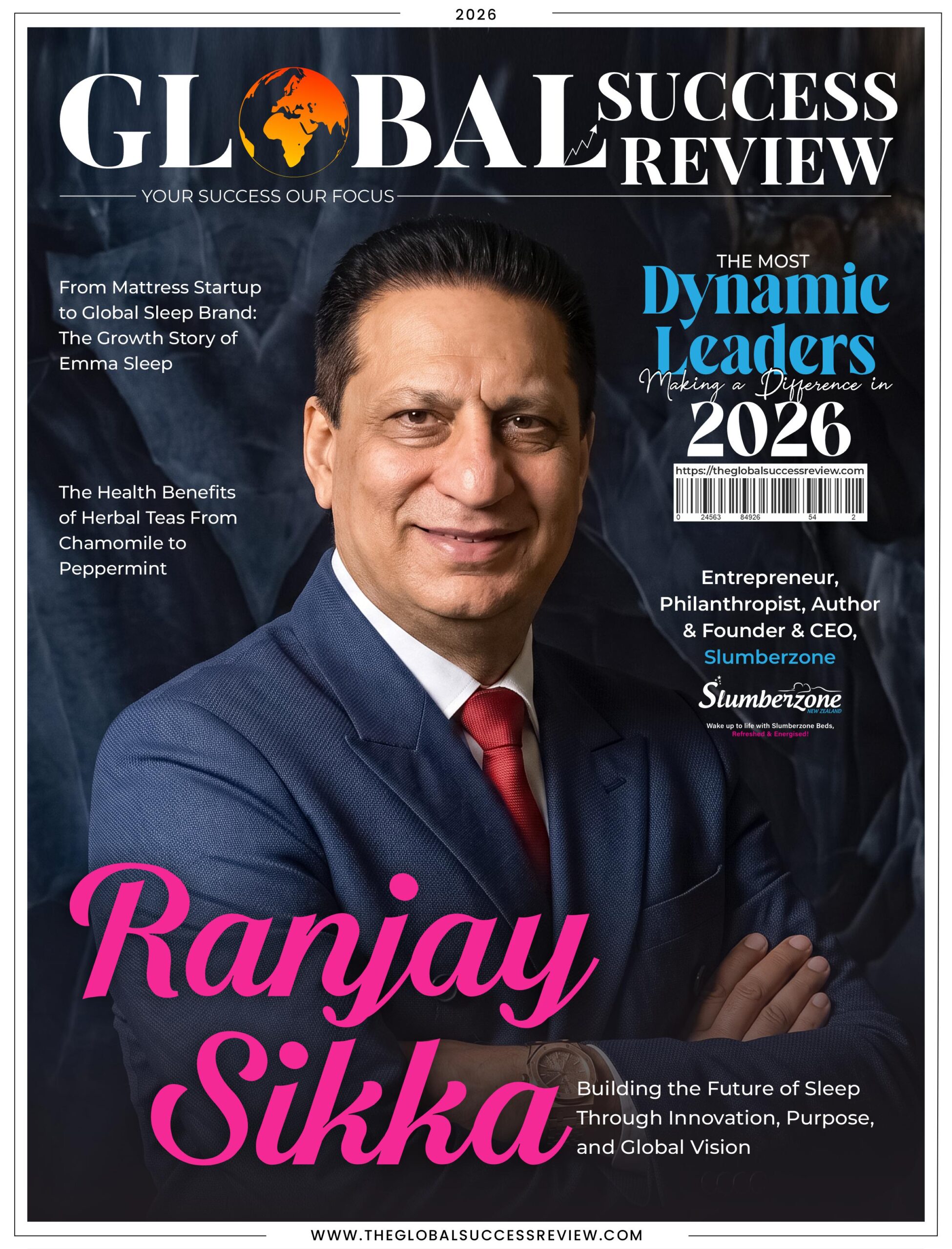 Ranjay Sikka Cover Page_The Global Success Review Magazine
