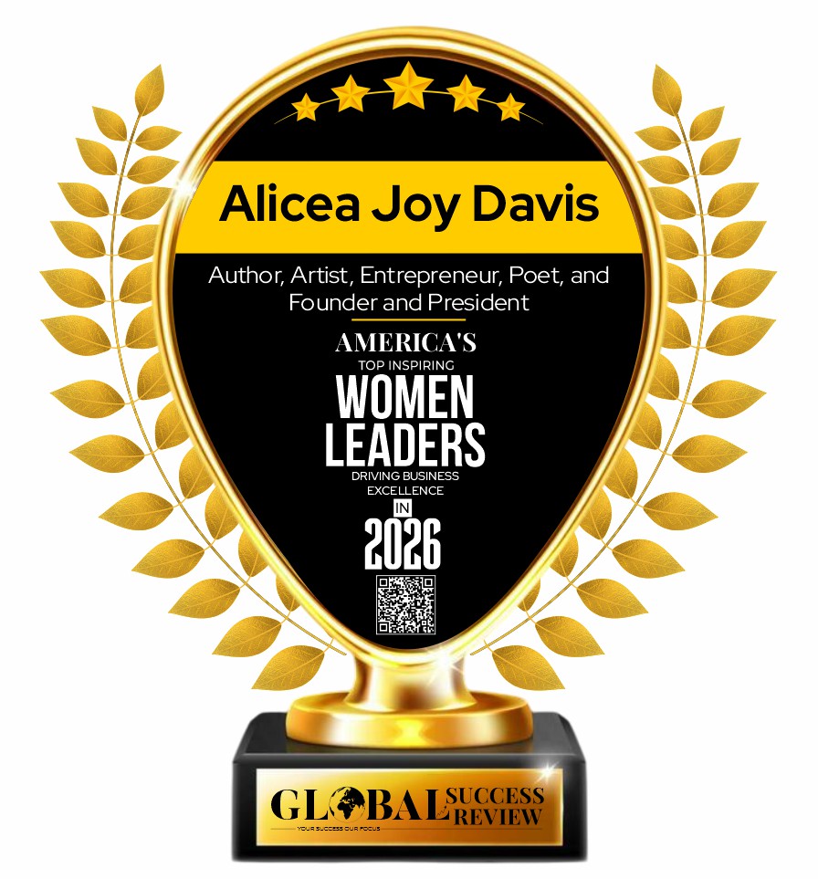 Alicea Joy Davis Trophy_The Global Success Review Magazine