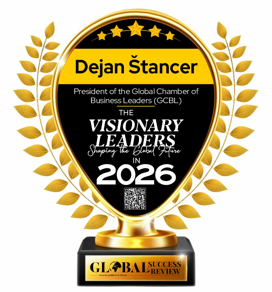 Dejan-Stancer-Trophy_The Global Success Review Magazine