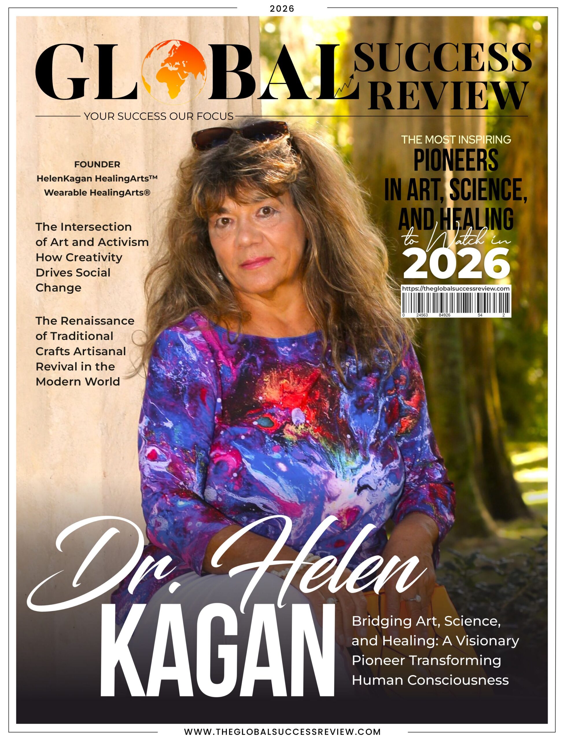 Dr. Helen Kagan Cover Page_The Global Success Review Magazine