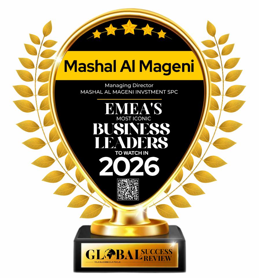 Mashal Al Mageni Trophy_The Global Success Review Magazine