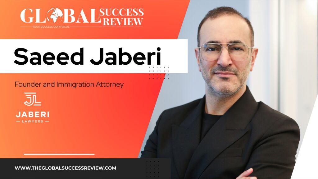Web Article Saeed Jaberi_The Global Success Review Magazine