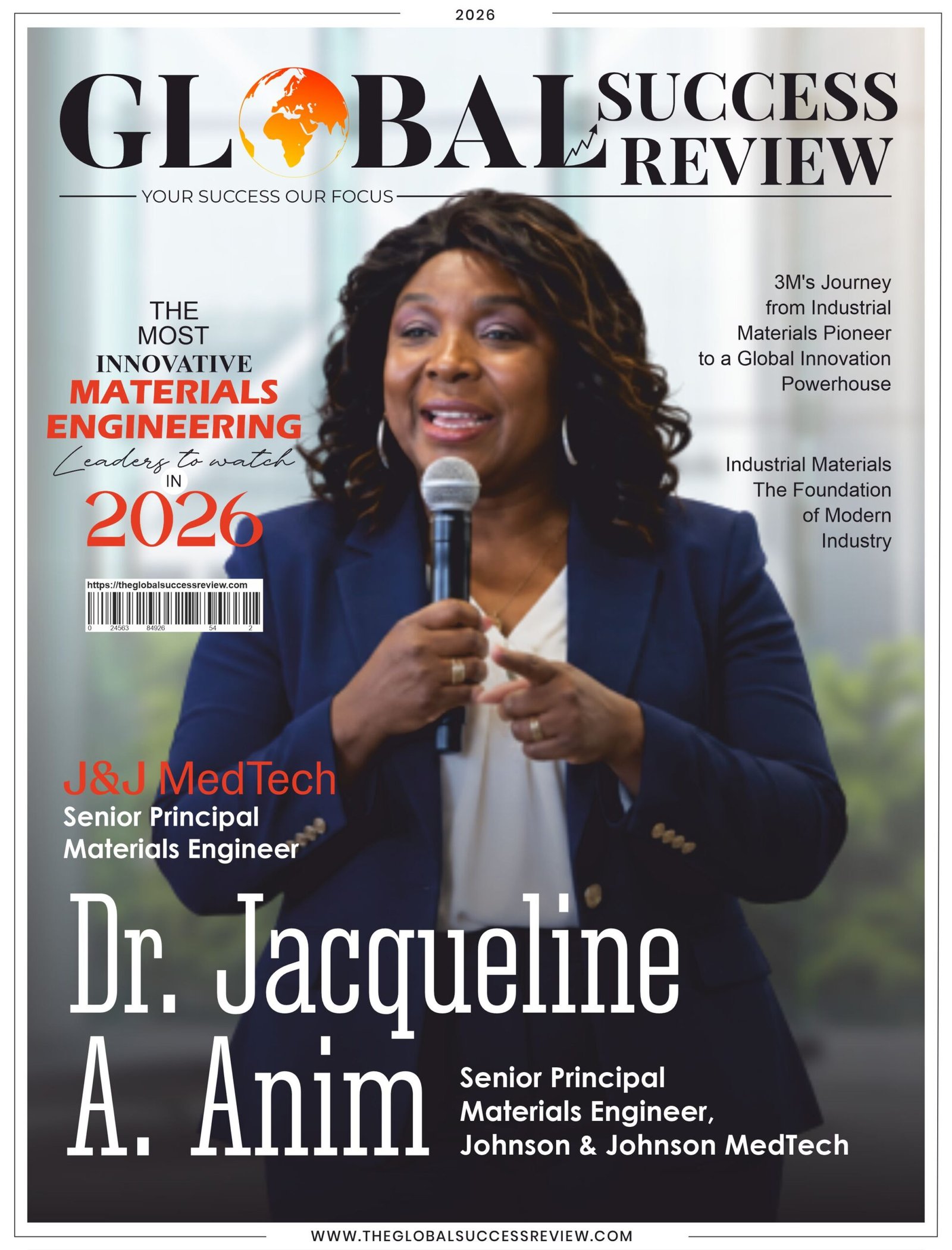 Cover Page Dr. Jacqueline A Anim_The Global Success Review Magazine