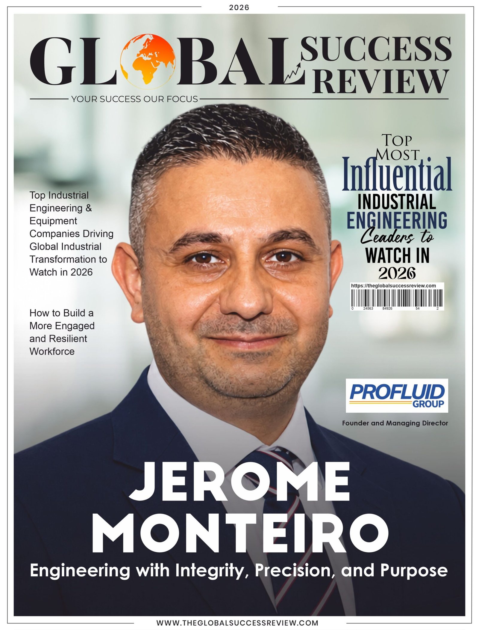 Cover Page_Jerome Monteiro_Cover Page_The Global Success Review Magazine