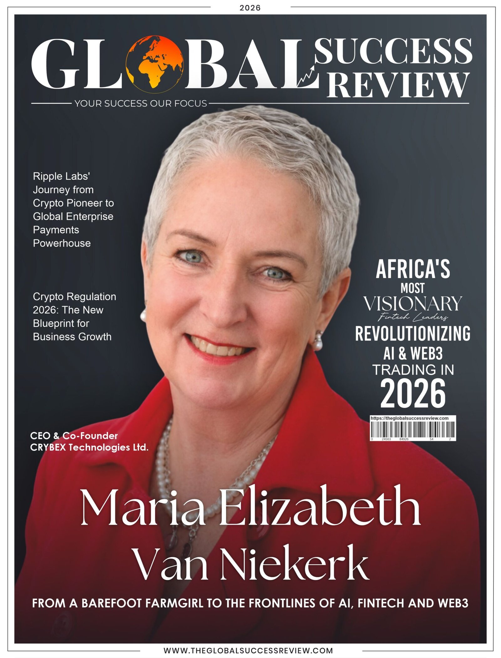 Cover Page_Maria Elizabeth Van Niekerk The Global Success Review Magazine