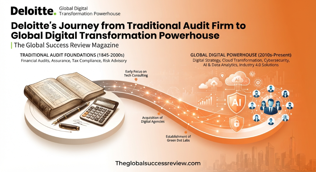 Deloitte’s Journey from Traditional Audit Firm to Global Digital Transformation Powerhouse_The Global Success Review Magazine
